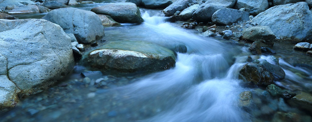 Stock Photo of a Rocky River