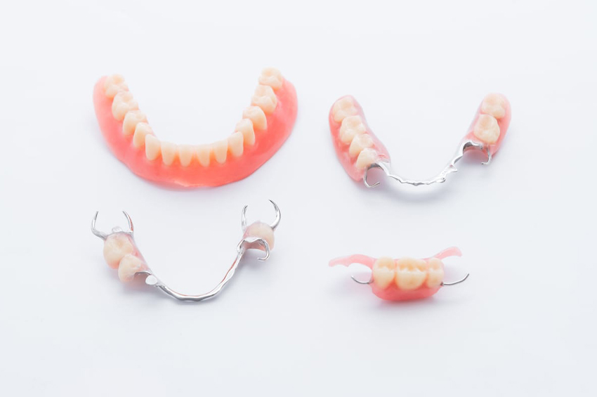photo of dentures