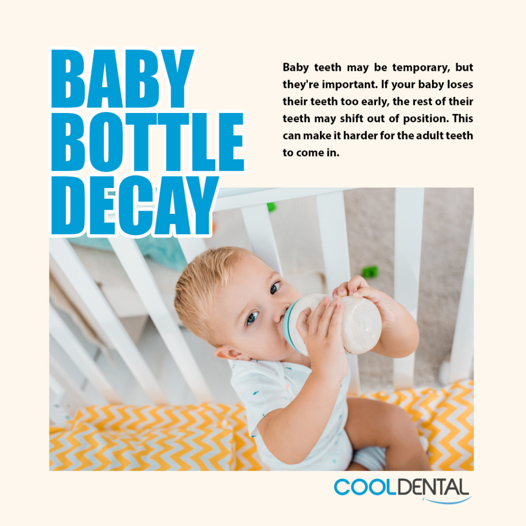 Baby bottle decay